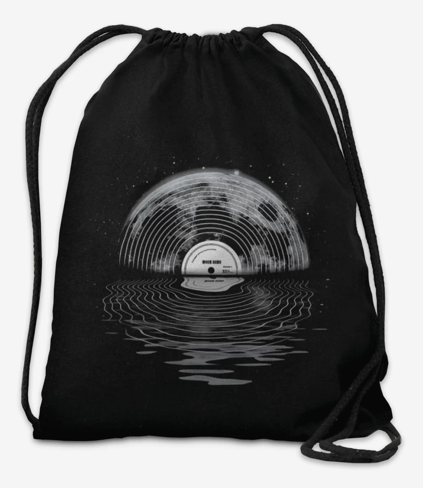 Mochila Negro de Moon Song