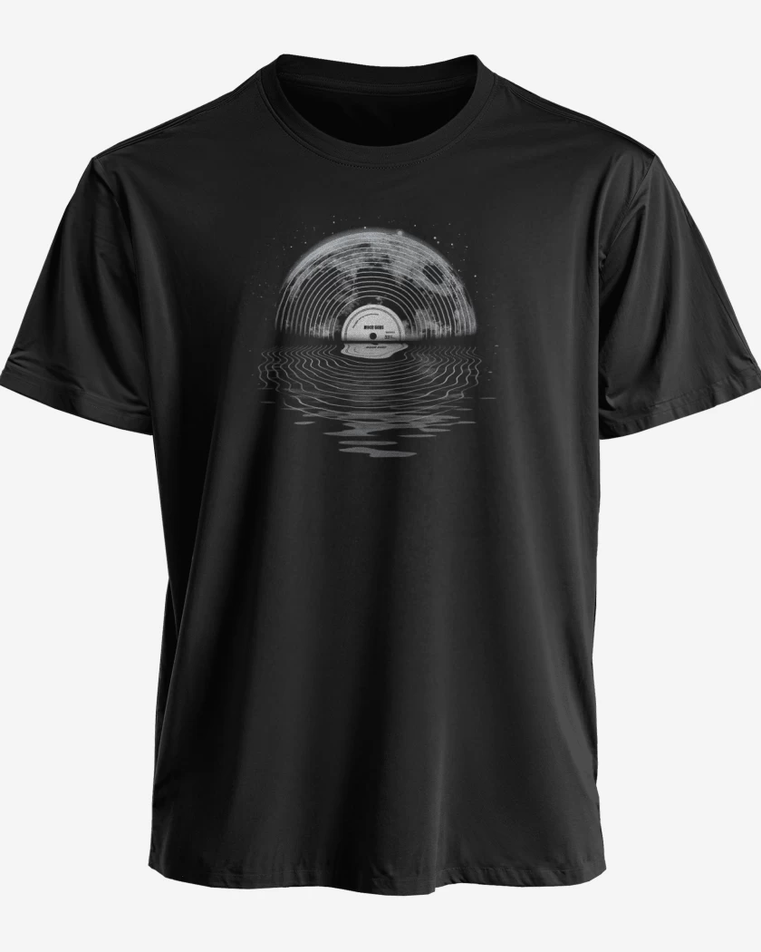 Polera premium Negro de Moon Song