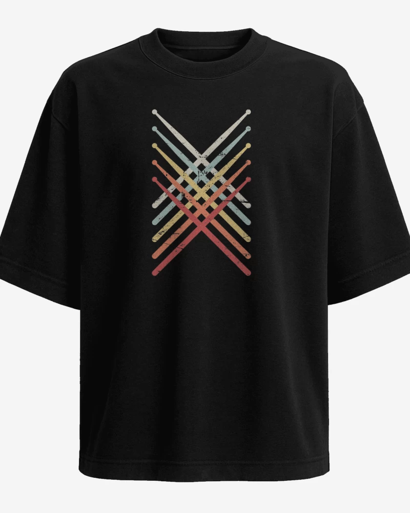 Polera Oversize Baquetas colores