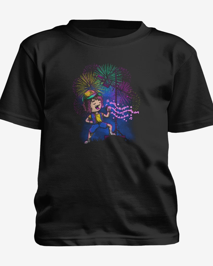 Polera de niño Negro de never ending story