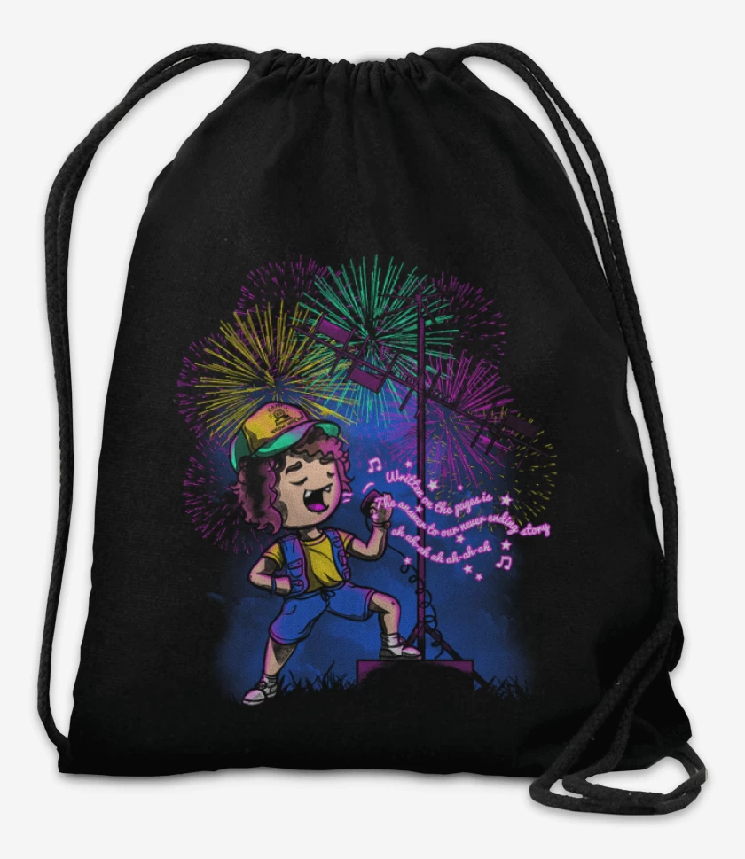 Mochila Negro de never ending story