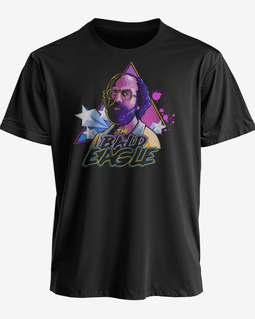 Polera premium Negro de Bald eagle