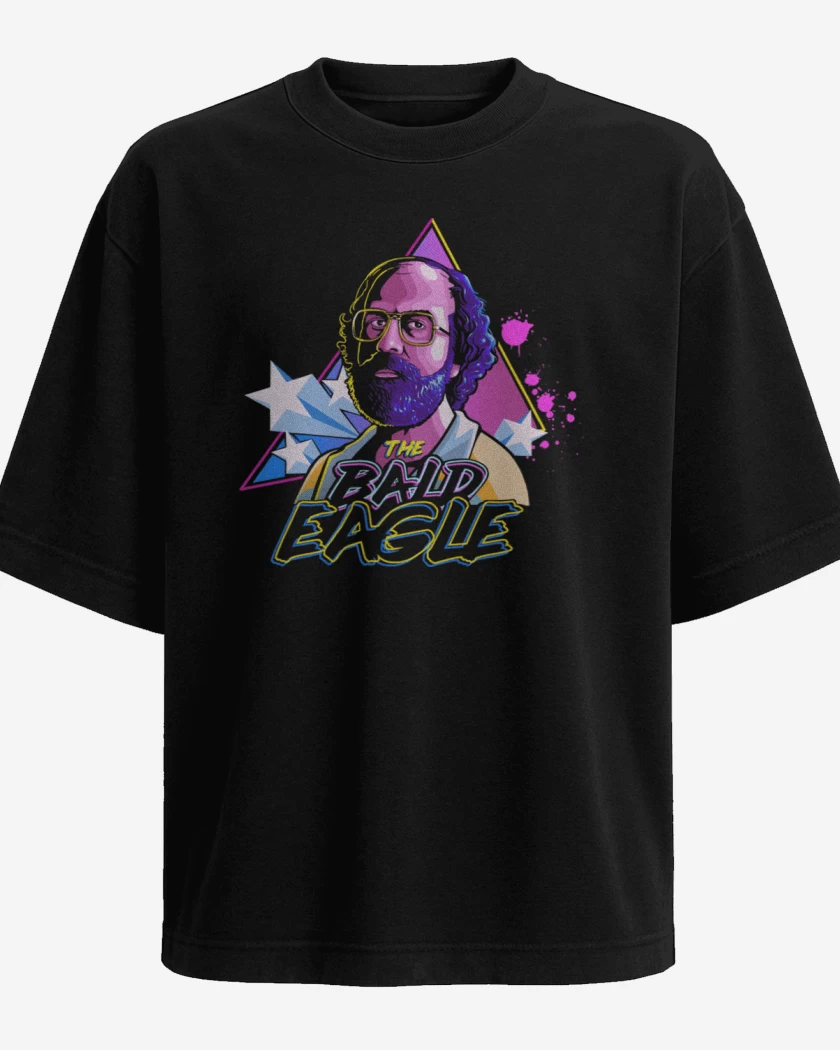 Polera Oversize Bald eagle
