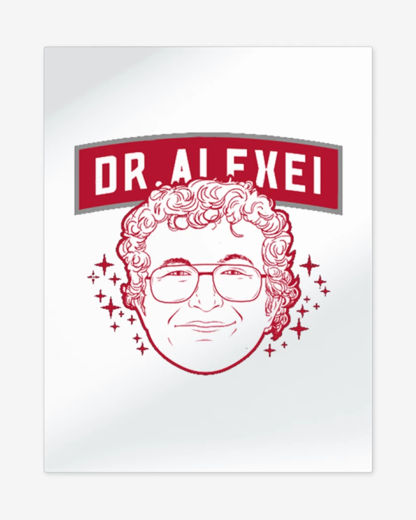 Print metalico Blanco de dr.alexei