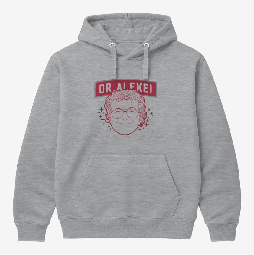 Polerón Canguro Gris Melange de dr.alexei