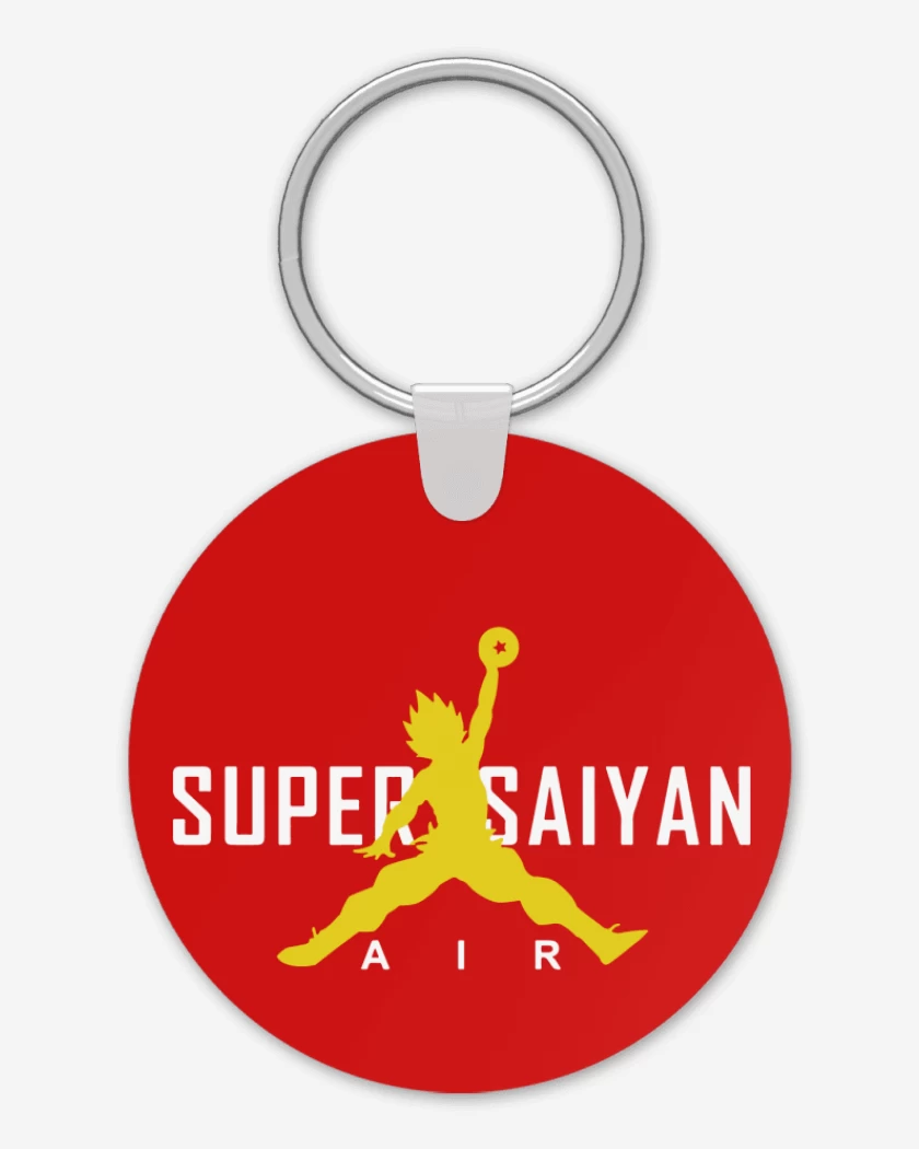Llavero Rojo de Super Saiyan Air