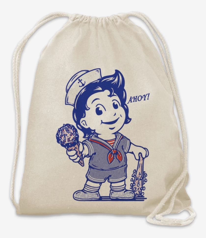 Mochila Blanco de Stevee ice cream