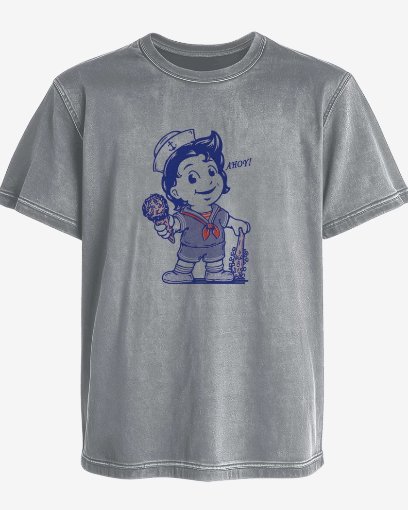 Polera desgastada Stevee ice cream