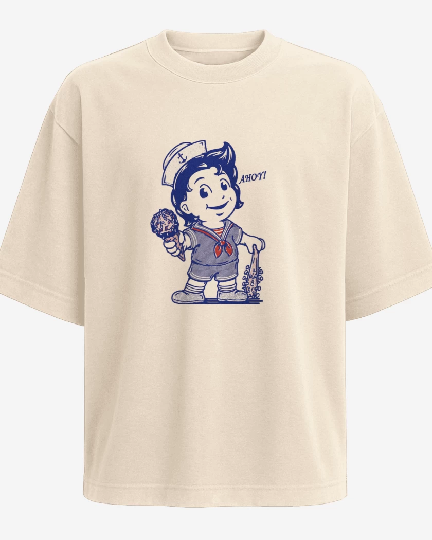 Polera Oversize Stevee ice cream