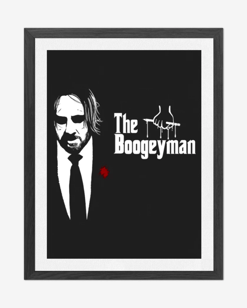 Cuadro decorativo Negro de The boogeyman