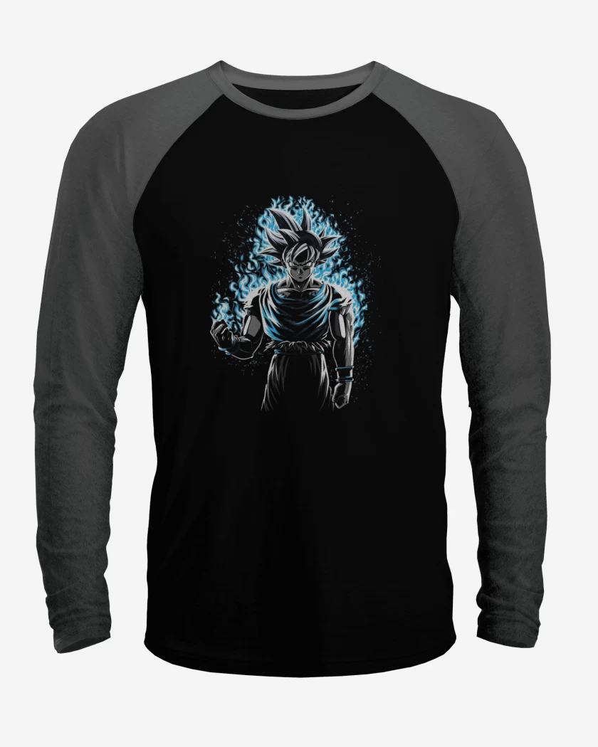 Polera Raglan Goku ultra instinto
