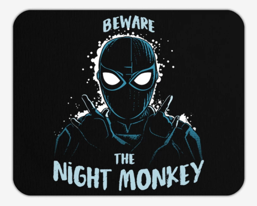 Mousepad Spider monkey