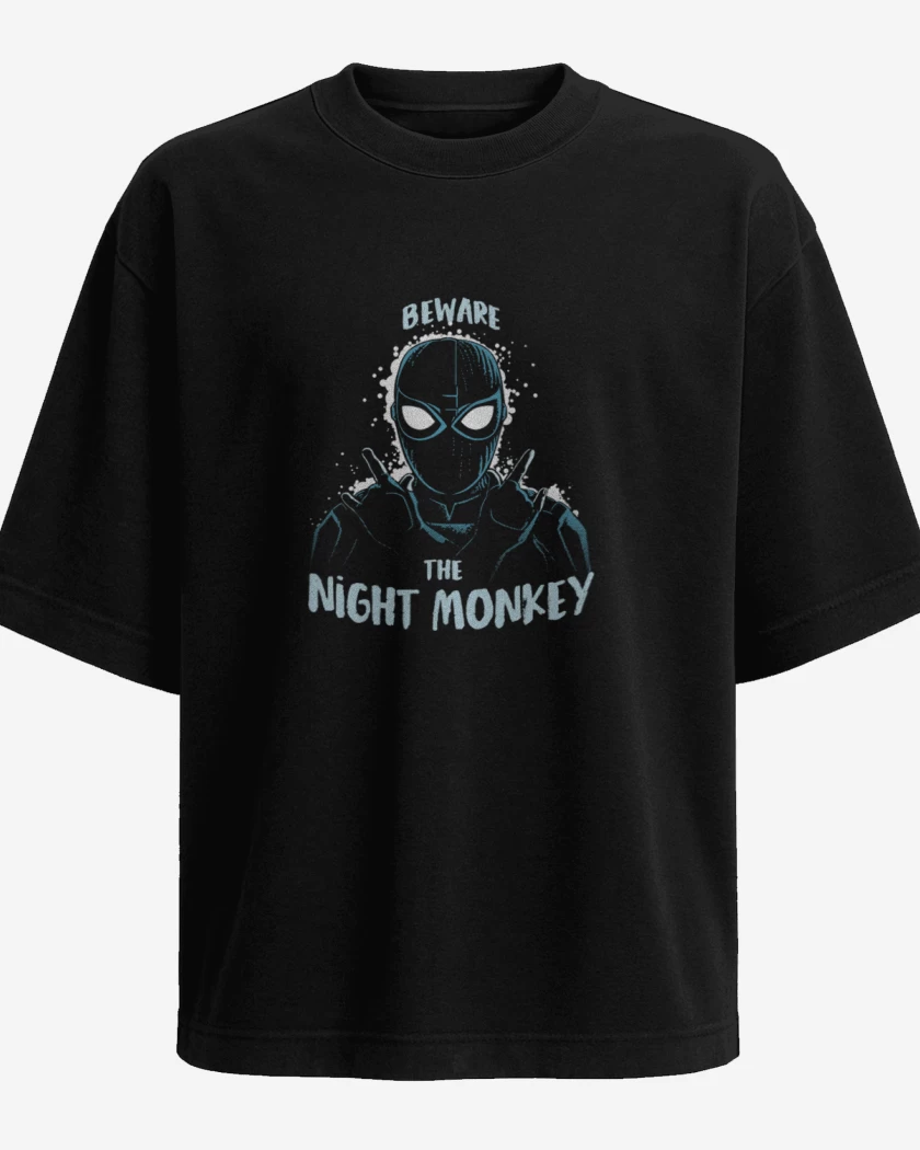Polera Oversize Spider monkey