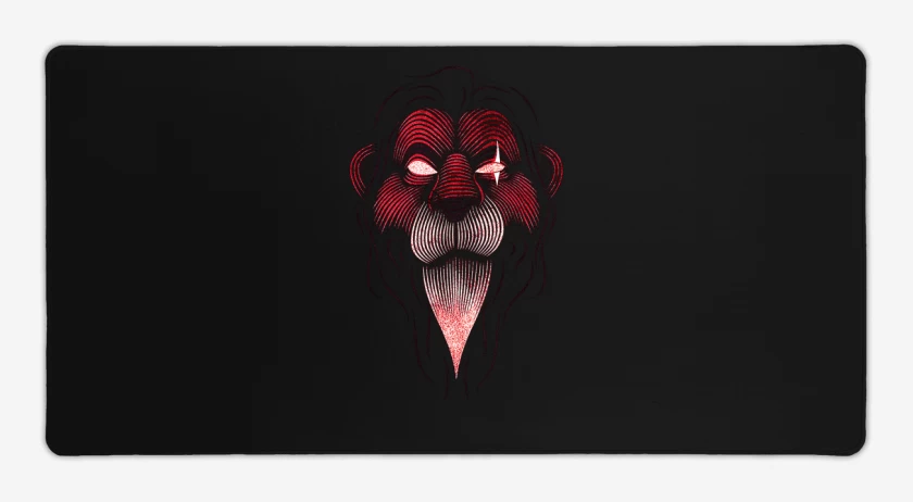 Mouse pad Gamer Negro de Scar the boss
