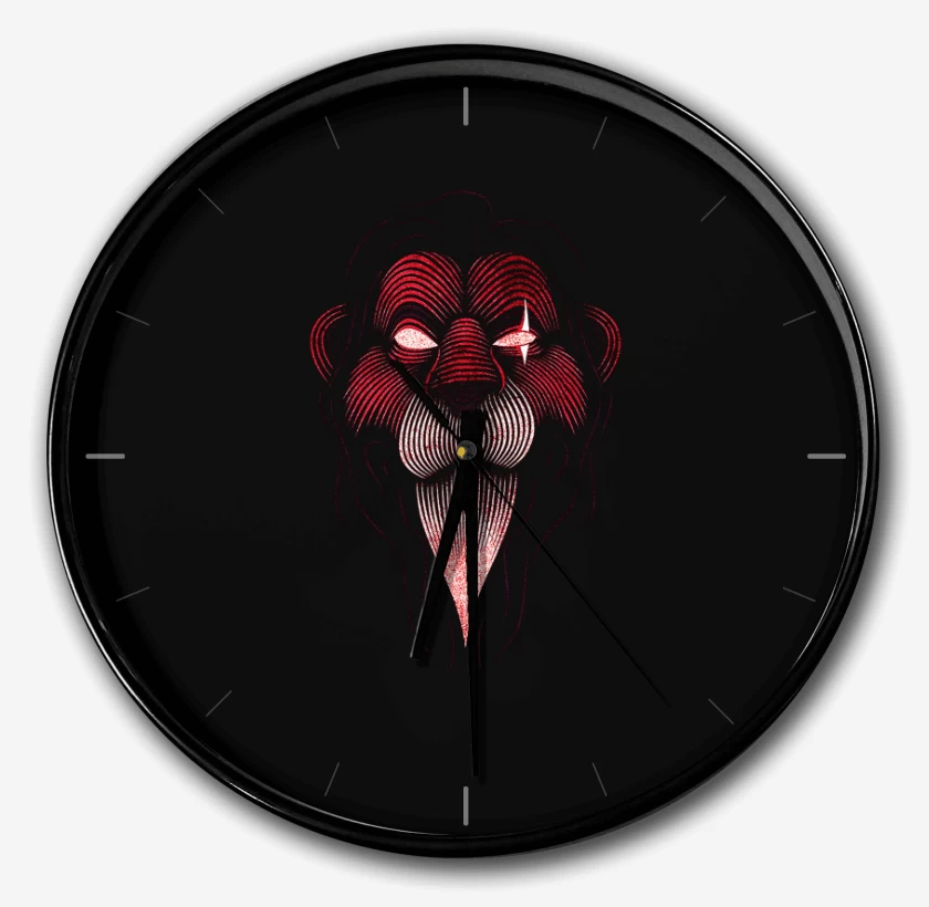 Reloj Negro de Scar the boss