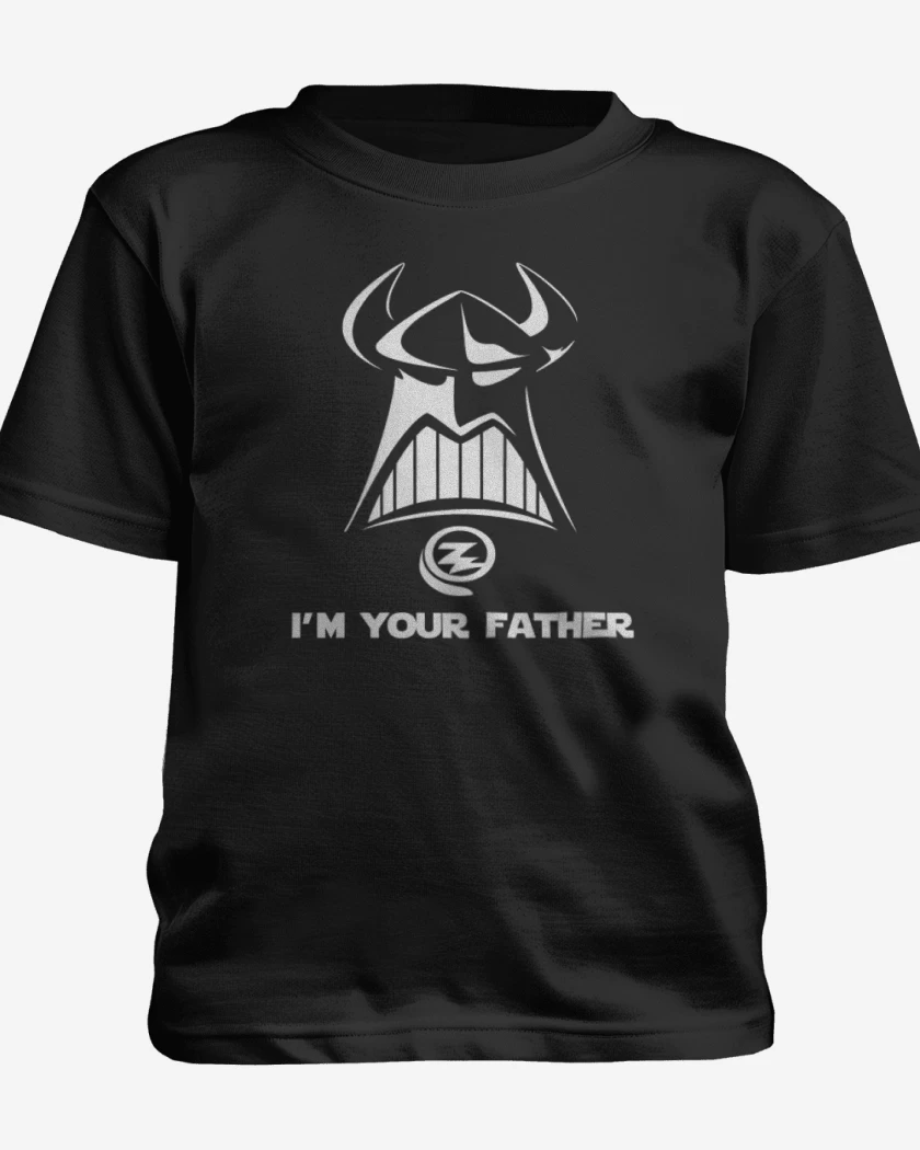 Polera de niño Negro de Zurg vader