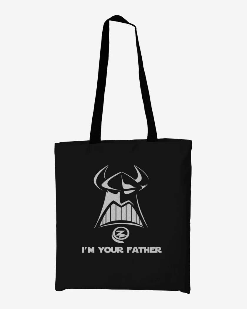 Totebag Negro de Zurg vader