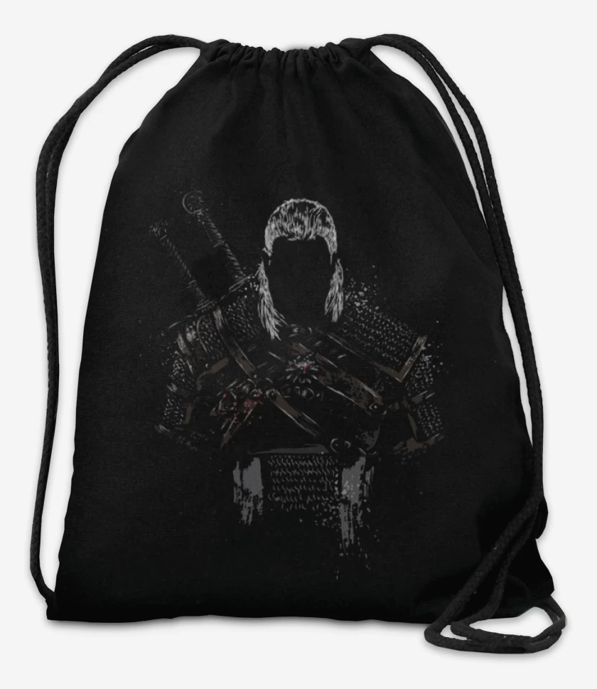 Mochila Negro de The Witcher