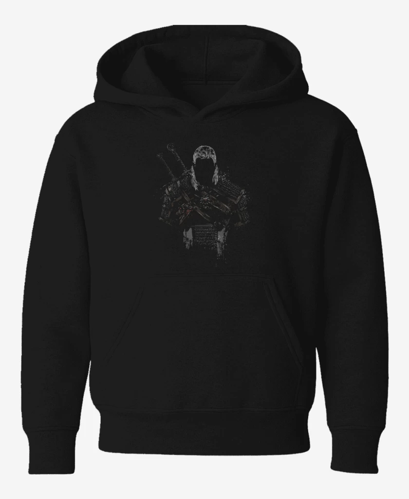 Poleron de niño Negro de The Witcher