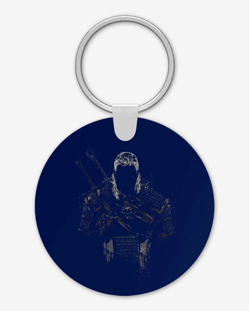 Llavero Azul Marino de The Witcher