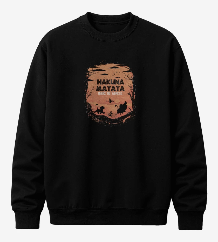 Poleron polo Hakuna matata 3