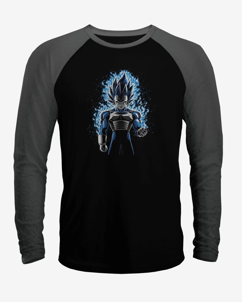 Polera Raglan vegeta ultra instinto 