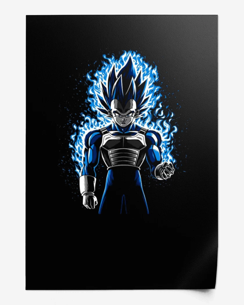Print vegeta ultra instinto 