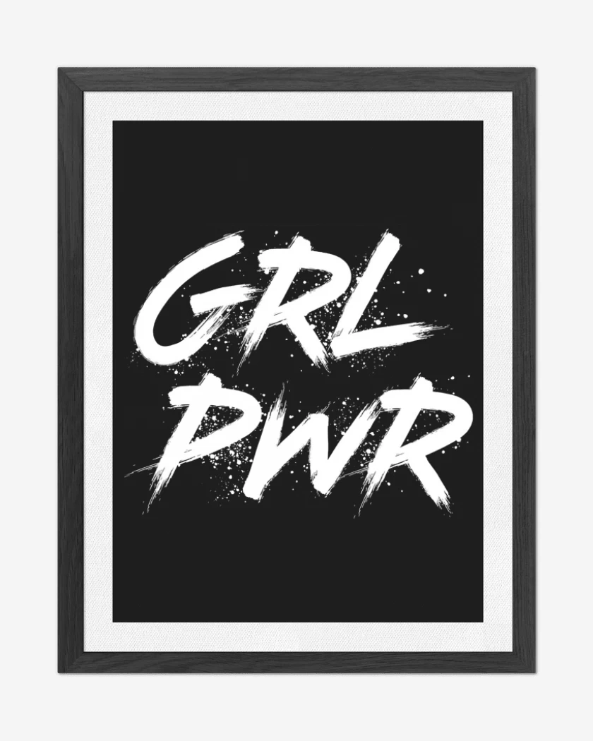 Cuadro decorativo GRL PWR