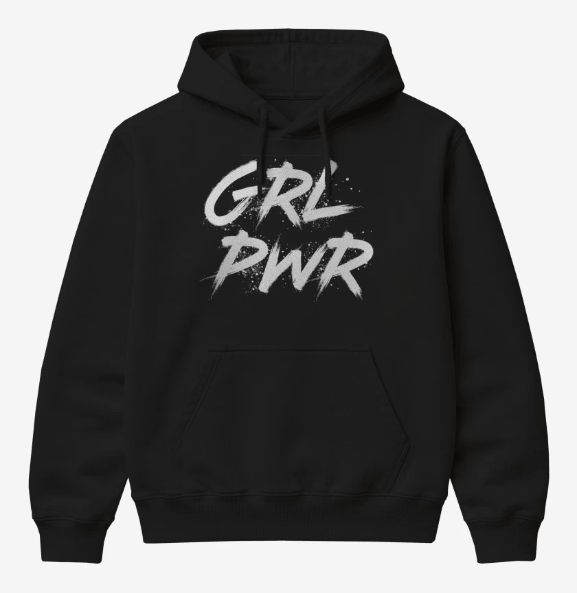 Poleron Canguro básico GRL PWR
