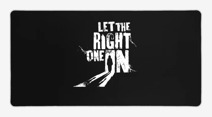 Mouse pad Gamer Negro de LET THE RIGHT ONE IN