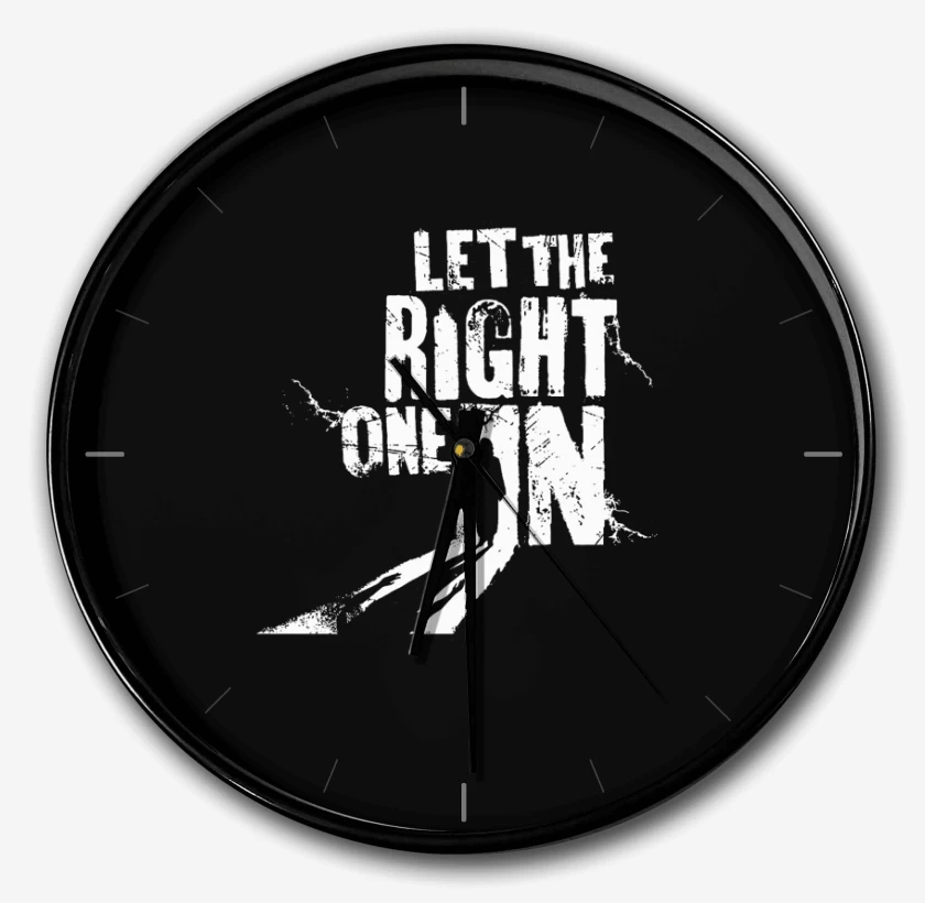 Reloj Negro de LET THE RIGHT ONE IN