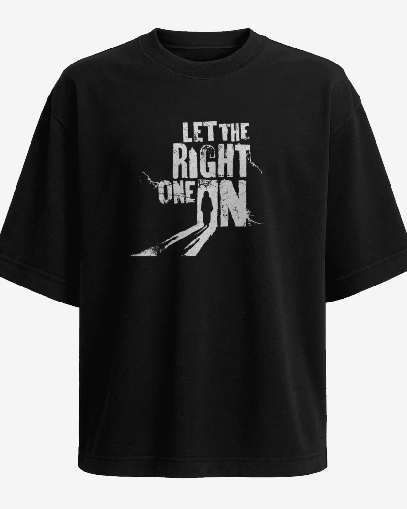 Polera Oversize LET THE RIGHT ONE IN