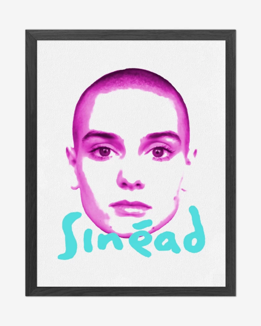 Cuadro decorativo Blanco de Sinead