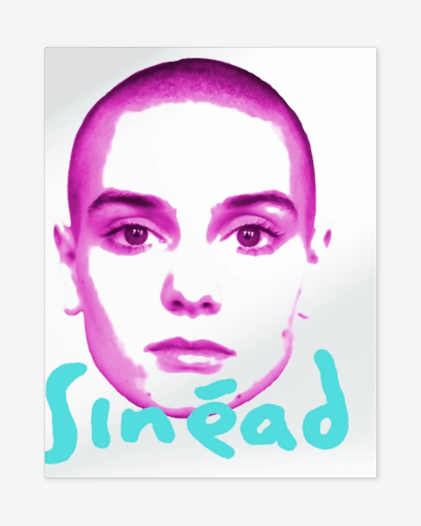 Print metalico Blanco de Sinead