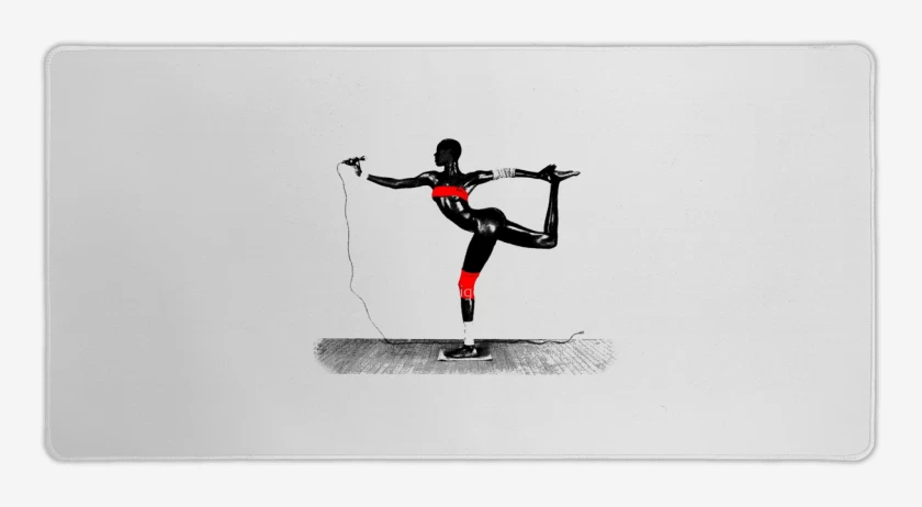Mouse pad Gamer Blanco de G jones 1 