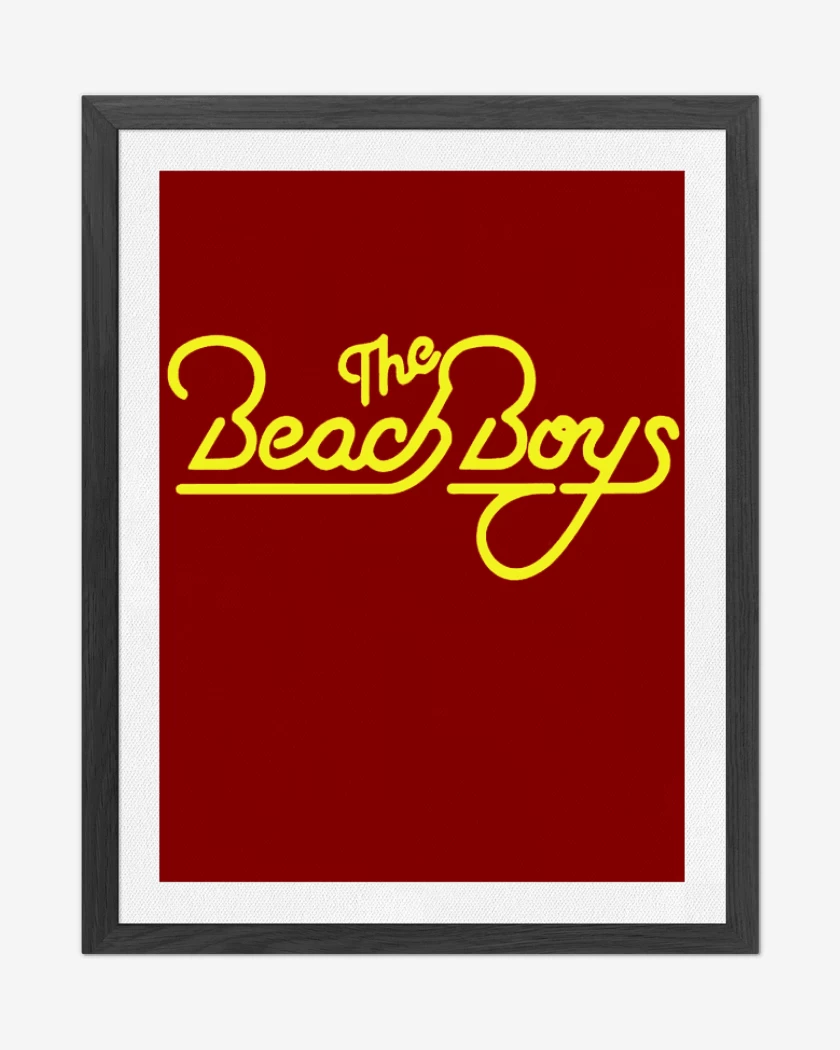 Cuadro decorativo Rojo de Los chicos de la playa 