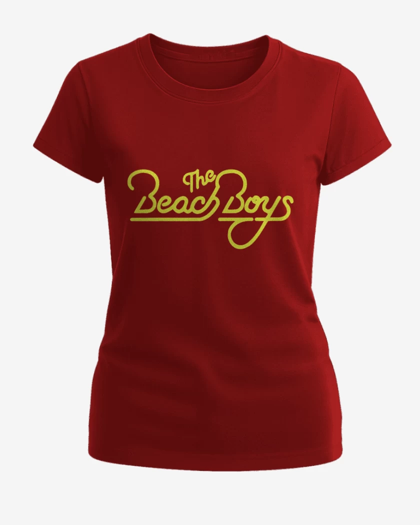 Polera de Mujer Rojo de Los chicos de la playa 