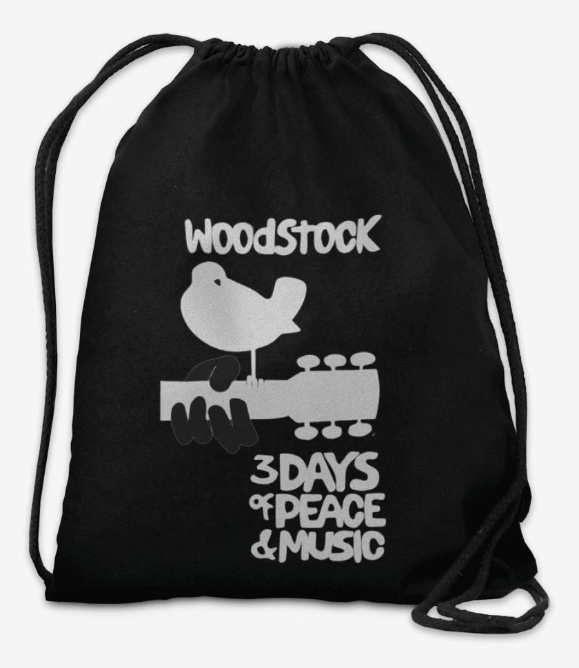 Mochila Negro de Woodstock 1
