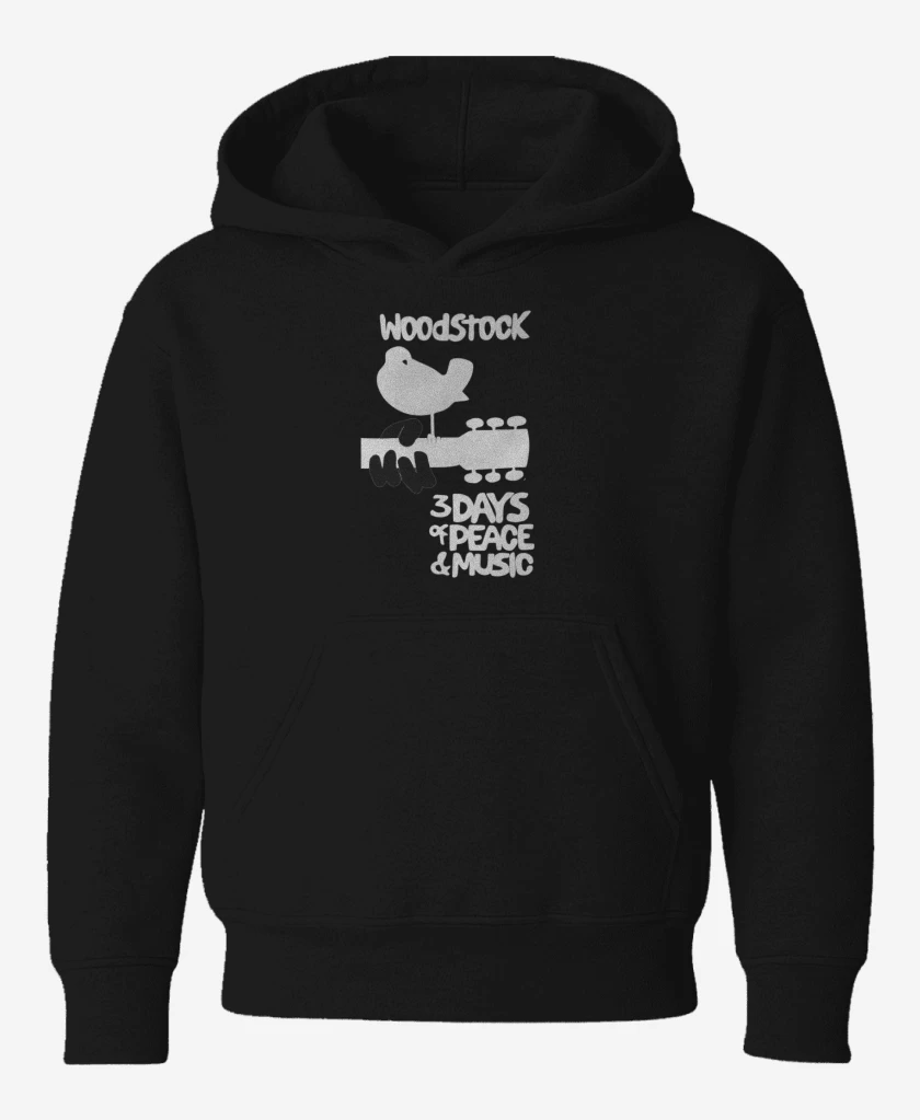Poleron de niño Negro de Woodstock 1