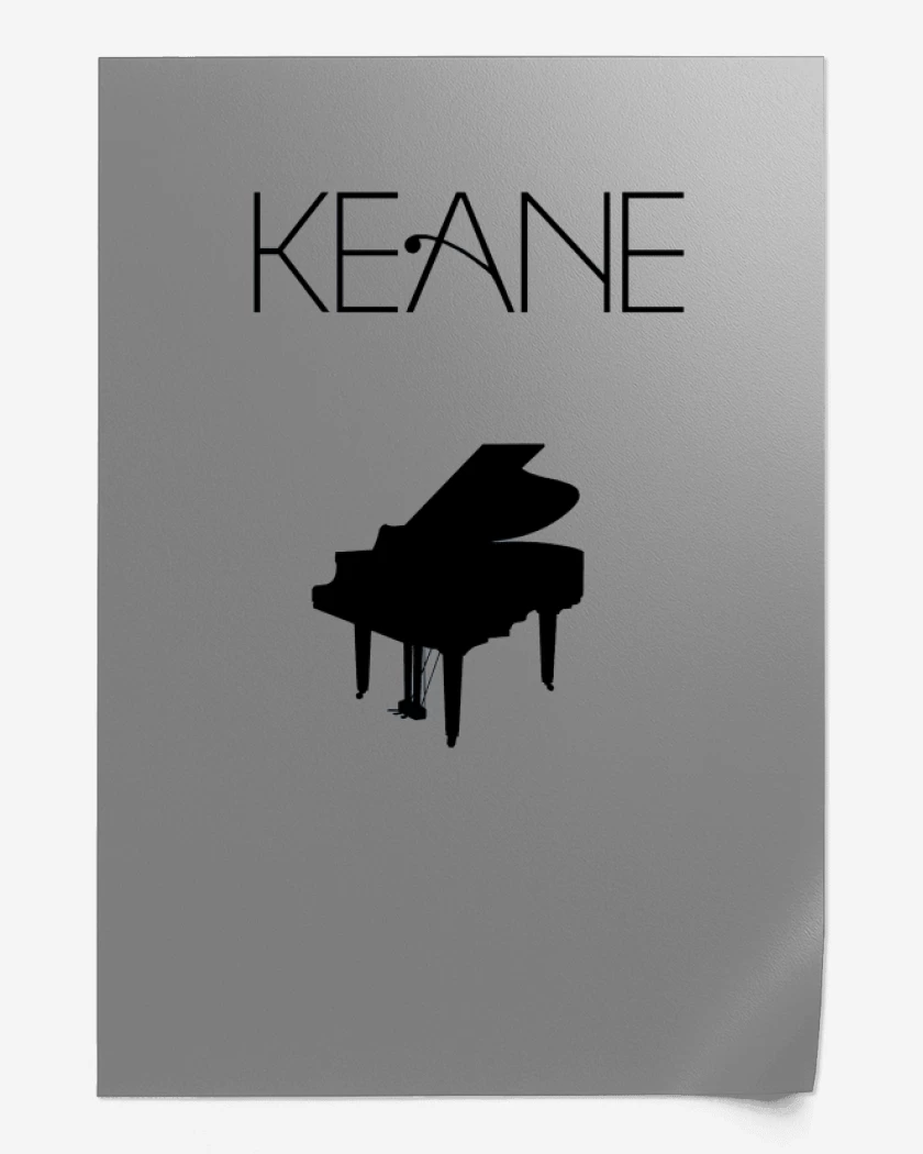 Print Gris Melange de KEANE PIANO