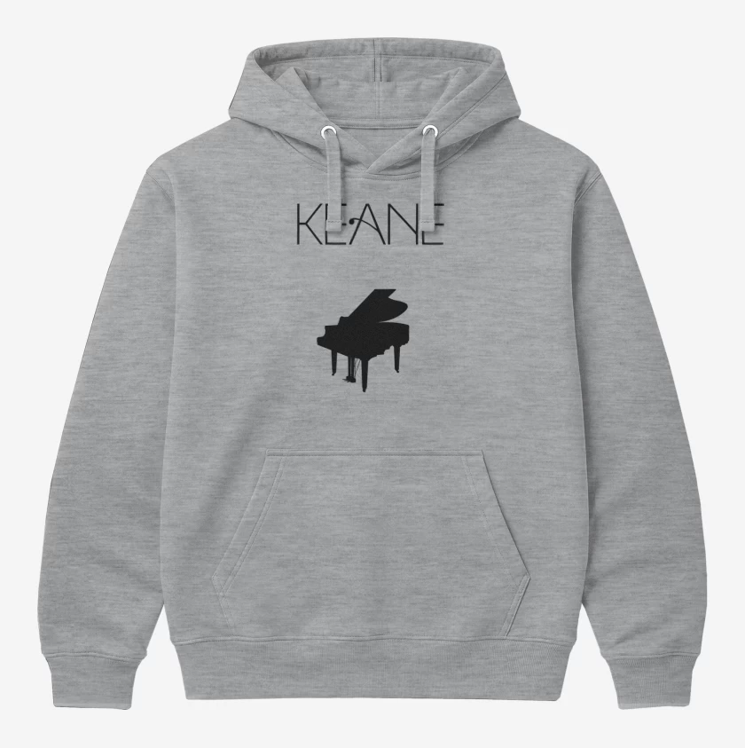 Polerón Canguro Gris Melange de KEANE PIANO