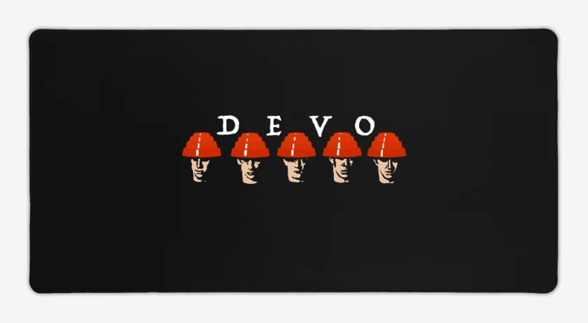 Mouse pad Gamer Negro de DEVO