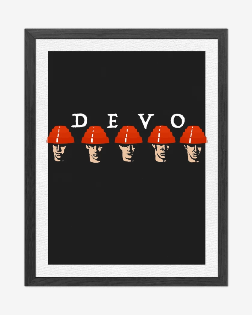 Cuadro decorativo Negro de DEVO