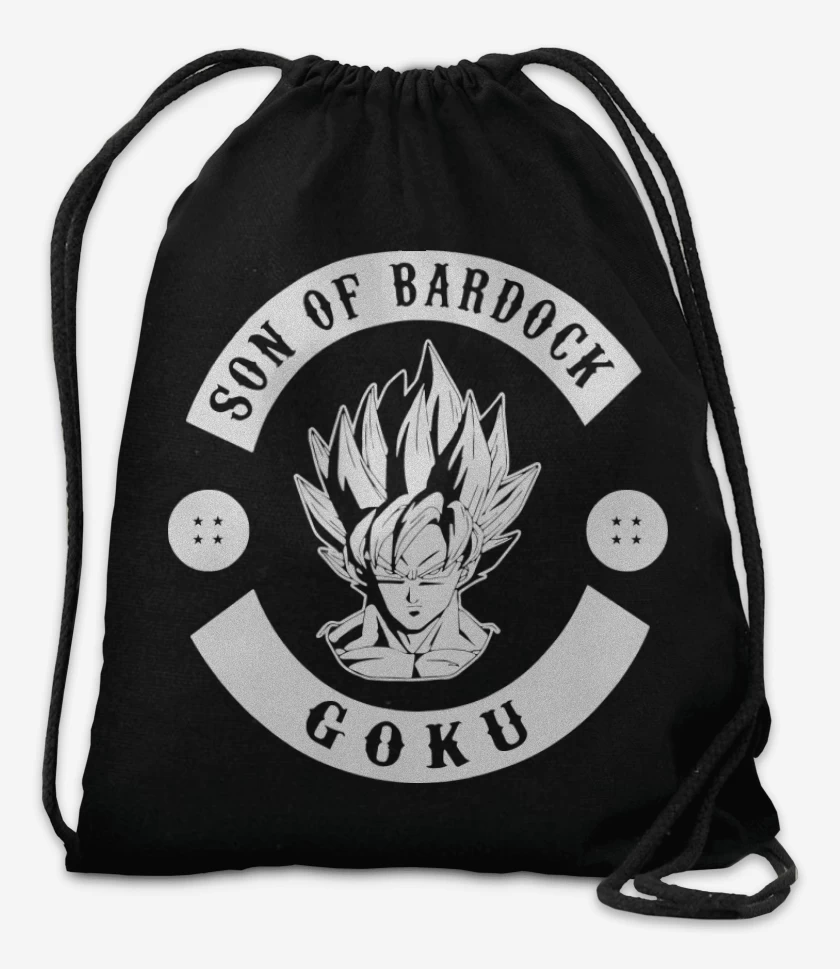 Mochila Negro de Sons of Bardock