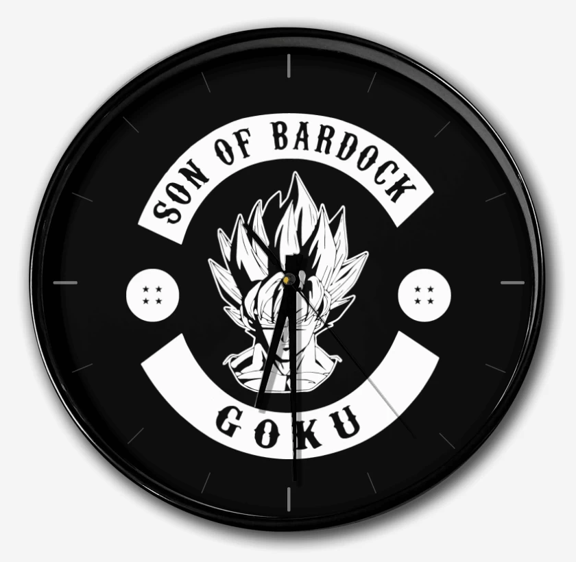 Reloj Negro de Sons of Bardock