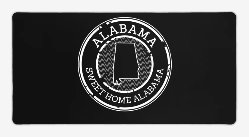 Mouse pad Gamer Negro de S.H.A.