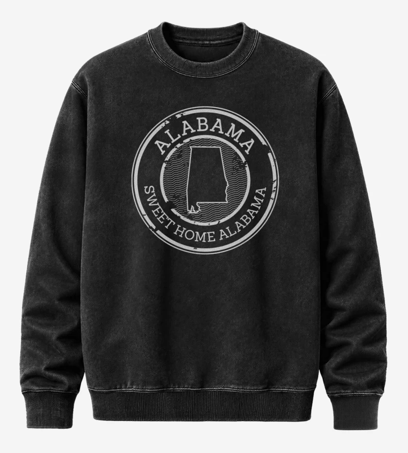 Poleron Polo Acid Wash Negro de S.H.A.