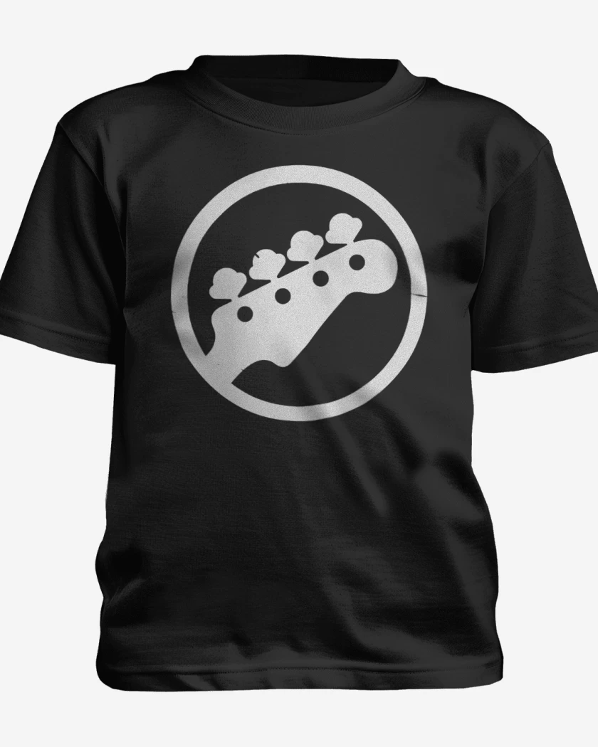 Polera de niño Negro de Bajo Clavijas 