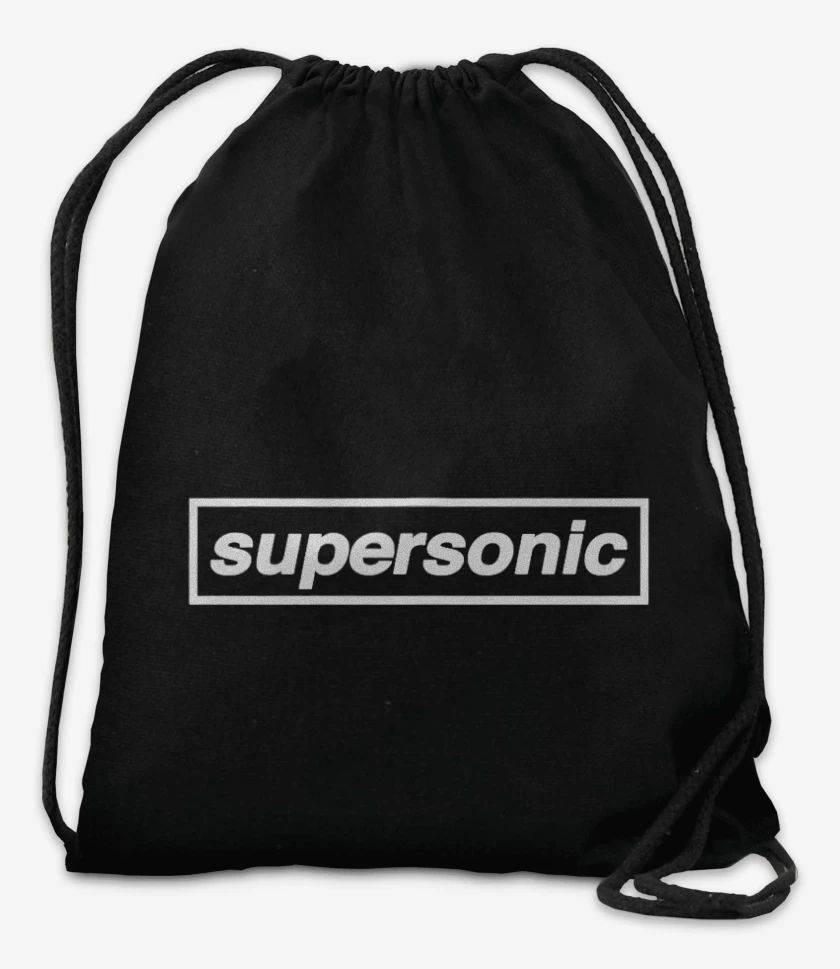 Mochila Negro de Supersonic Oasis 
