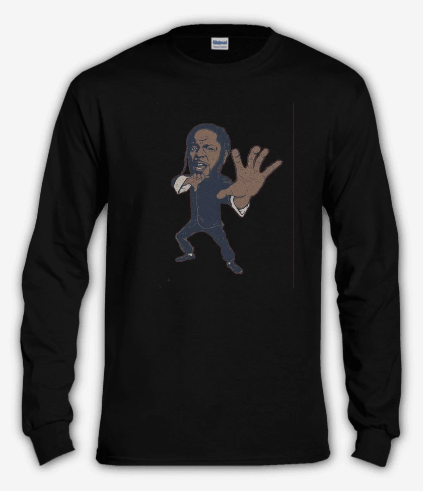 Polera manga larga Negro de Kendrick Lamar